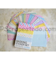 Masking Sticker Set Pastel