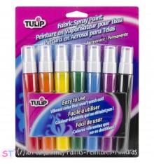 Kit de Sprays para pintar en tela Rainbow