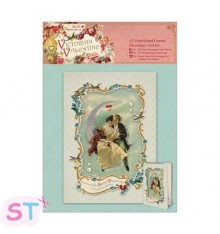 Victorian Valentine Decoupage Card Kit