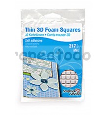 THIN 3D FOAM SQUARES Permanent  cuadrados